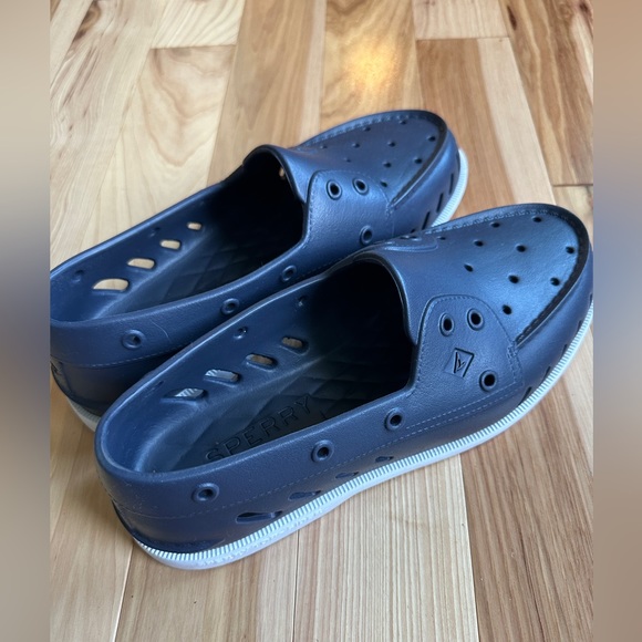 Sperry Authentic Original Boat Float shoe, navy, women’s size 11 - Picture 2 of 5